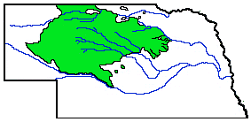 Map of the Nebraska Sandhills. United States Fish and Wildlife Service; Sandhills Task Force; in the Public Domain