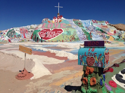 Salvation Mountain Salton Sea. Photo by "Lyn"; all rights reserved. Used with permission.