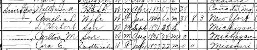 William Simons from the 1900 U.S. Census via ancestry.com