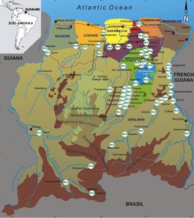 Suriname According to Suriname. Image by MZ Primary Health Care Suriname