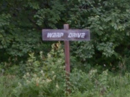 Warp Drive in Fairbanks, Alaska. Google Street View; August 2011