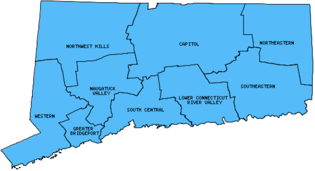 Connecticut Counties Visited
