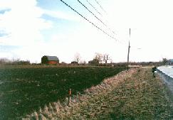 [Old Howder Homestead, side view from a distance]