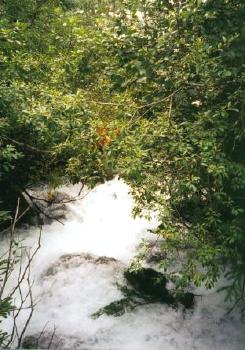 Mendenhall Lake Waterfall