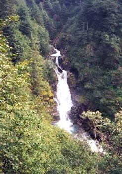 Juneau Alaska Waterfall