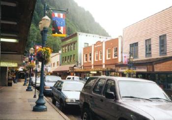 Downtown Juneau Street