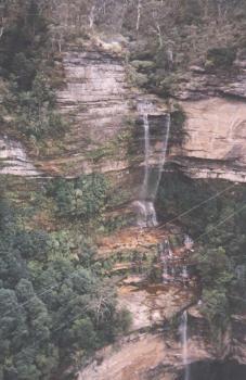 Blue Mountains Waterfall