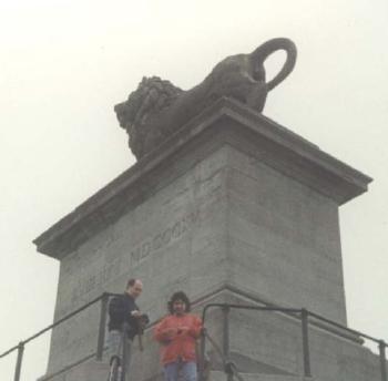 Butte du Lion Statue