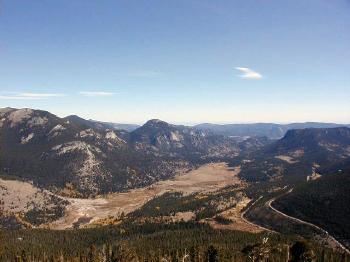 Rocky Mountain National Park Overlook