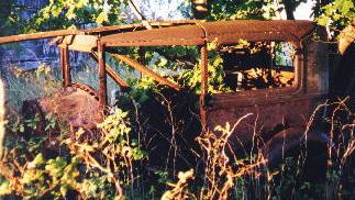 Beaver Island - Abandoned Automobile