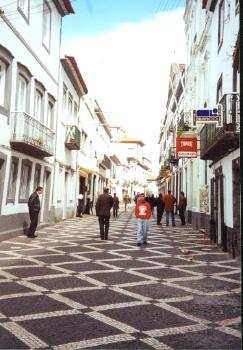 Checkerboard Street Pattern. My own photo.