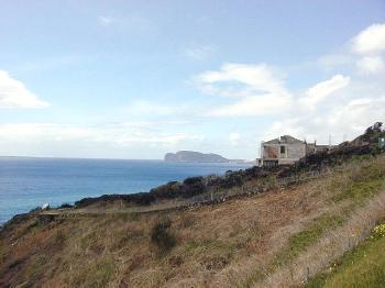 Monte Brasil from a distance. My own photo.