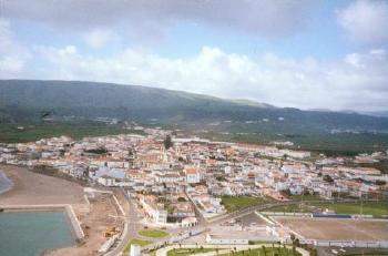 Praia da Vitória from Above. My own photo.