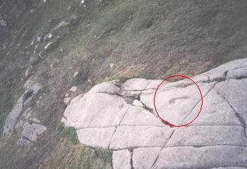 Dunadd Footprint. My own photo.