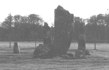 Nether Largie Central Standing Stone. My own photo.