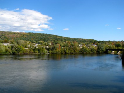 Train Along the Vermont Border