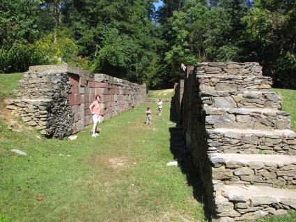 Ruins of an Abandoned Canal Lock