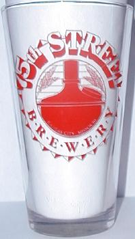 75th Street Brewery Pint Glass