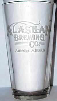 Alaskan Brewery Pint Glass