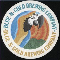 Blue-N-Gold Brewing Company Coaster