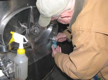 A Brite Tank at Blue & Gray Brewing Co.