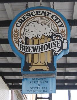 Louisiana Bar Coaster ~ CRESCENT CITY BrewHouse Red Stallion Beer ~ NEW ORLEANS 