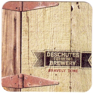 Deschutes Bravely Done Coaster