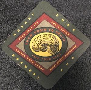 Desert Edge Beer Coaster