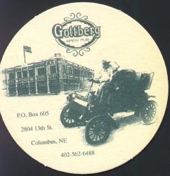 Gottberg Brew Pub Coaster - Back