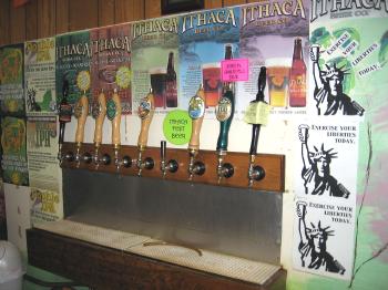 Ithaca Beer Co. - taps