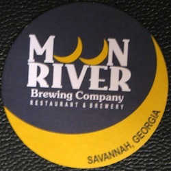 Moon River Brewing Company Coaster
