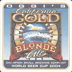 Oggi's Pizza & Brewing Co. coaster