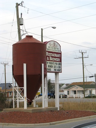 Outer Banks Brewing Silo