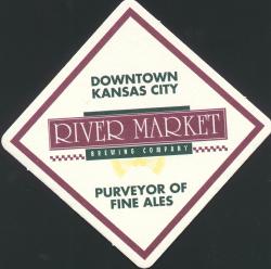 River Market Brewing Company Coaster