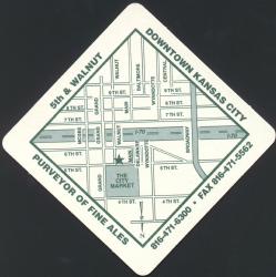 River Market Brewing Company Coaster - Back