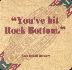 Rock Bottom Brewery Coaster