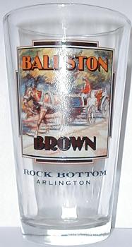 Rock Bottom Brewery Pint Glass