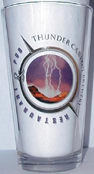 Thunder Canyon Brewery Pint Glass